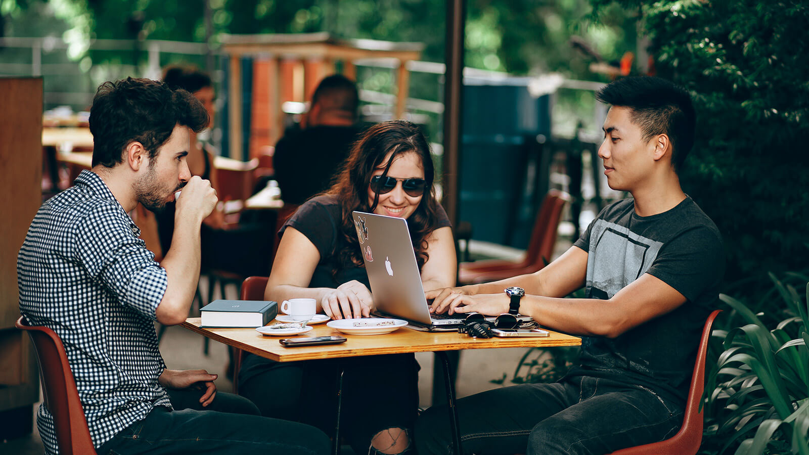 Modern coworking space